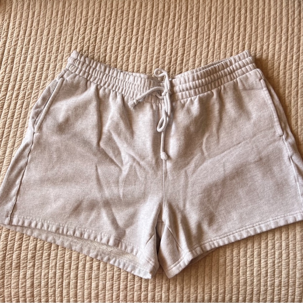 TNA Light Gray Athletic Shorts